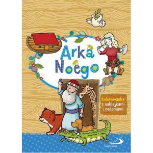 Arka Noego - kolorowanka z naklejkami