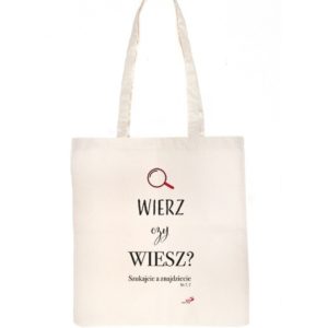 Torba bawełniana - "WIERZ..."