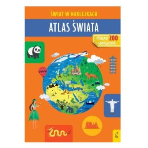 Atlas świata. Świat w naklejkach
