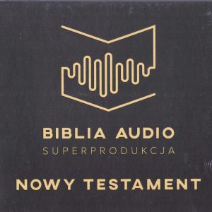 Biblia Audio superprodukcja ST i NT białe,czarne