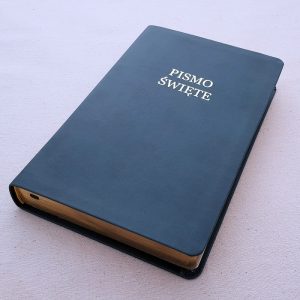 Biblia UBG średnia, miękka o., niebieska