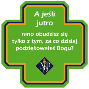 Naklejka – A jeśli jutro rano…