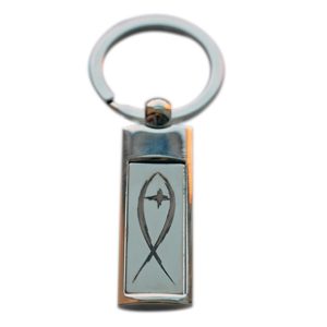 Brelok metalowy – rybka