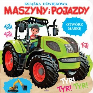 Maszyny i pojazdy – książka dźwiękowa