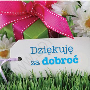Perełka 265.Dziękuję za dobroć