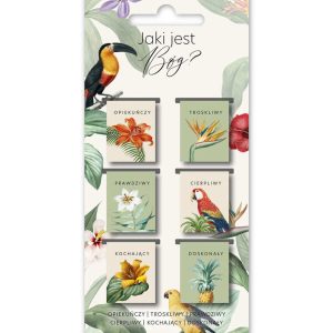 Zakładki Magnetyczne – Jaki jest Bóg (6 szt) – ptaki