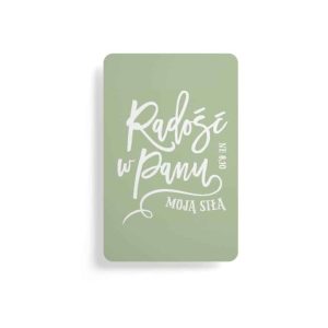 Magnes na lodówkę – Radość w Panu moją siłą