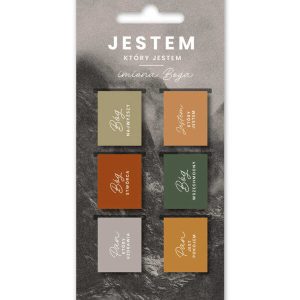 Zakładki magnetyczne – Jestem Który Jestem (6 szt.)