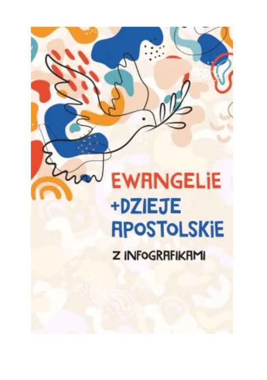 Ewangelie i Dzieje apostolskie (dla młodzieży)