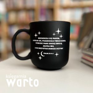 kubek Rozkoszuj się czarny