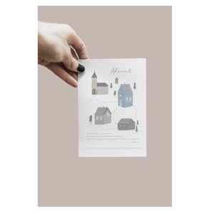 Kartka Adwent. Składana