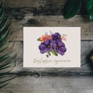 Kartka – Najlepsze życzenia