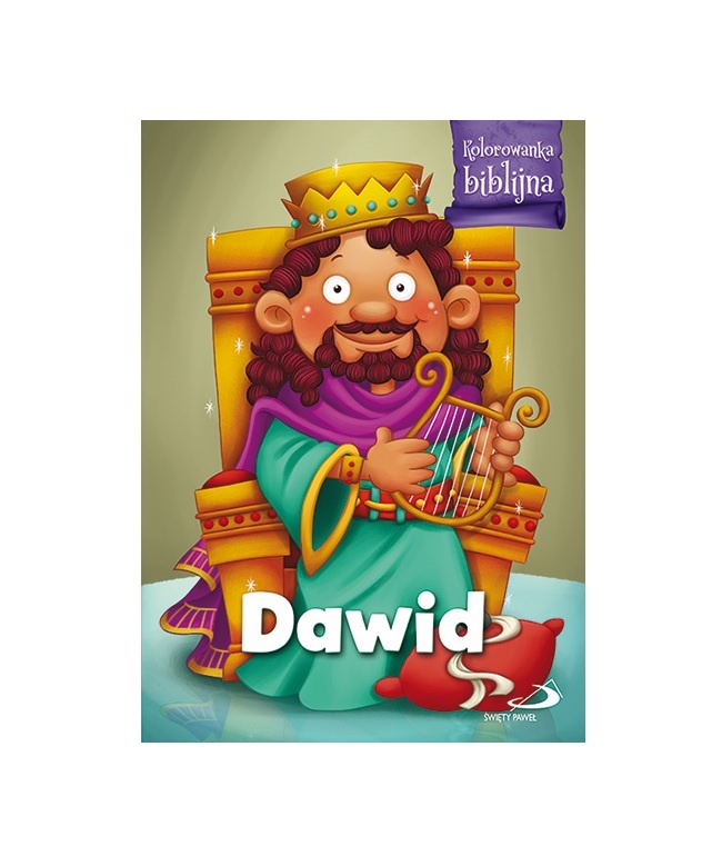 Kolorowanka biblijna – Dawid